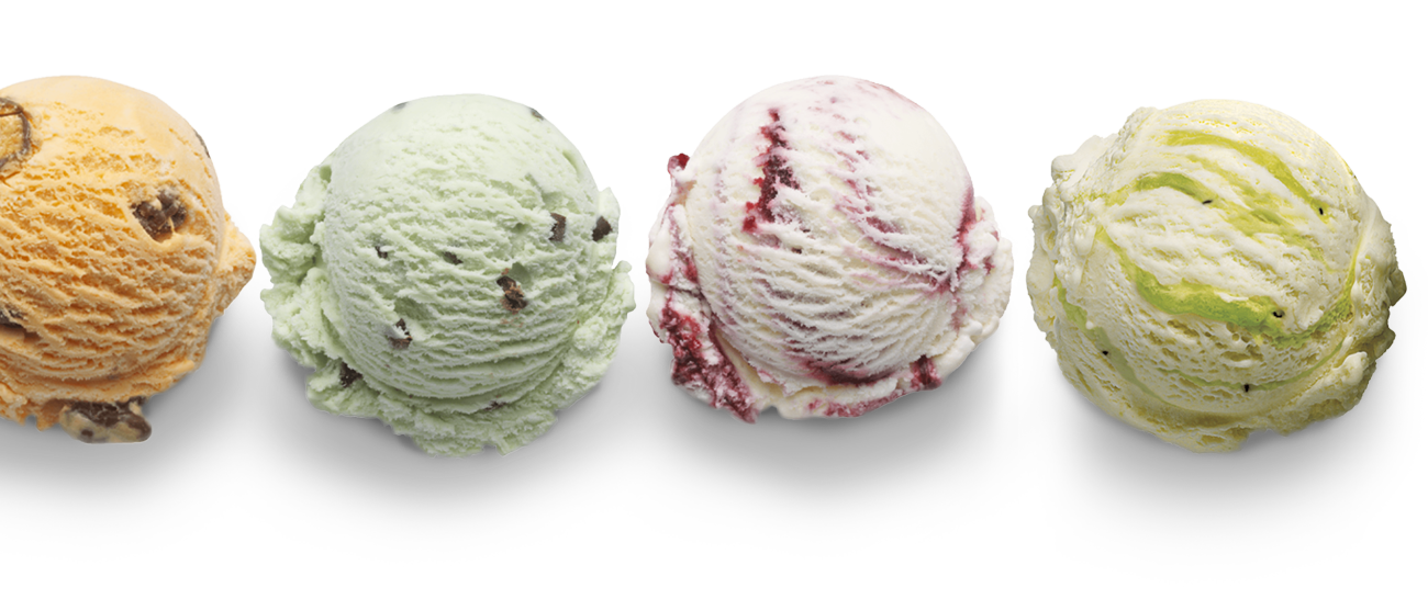 Sweet Treat Wedding ice cream flavours